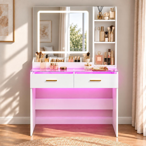 Small vanity desk for women - vanity,