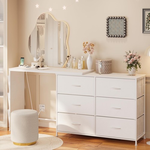 Modern corner vanity desk - modern,